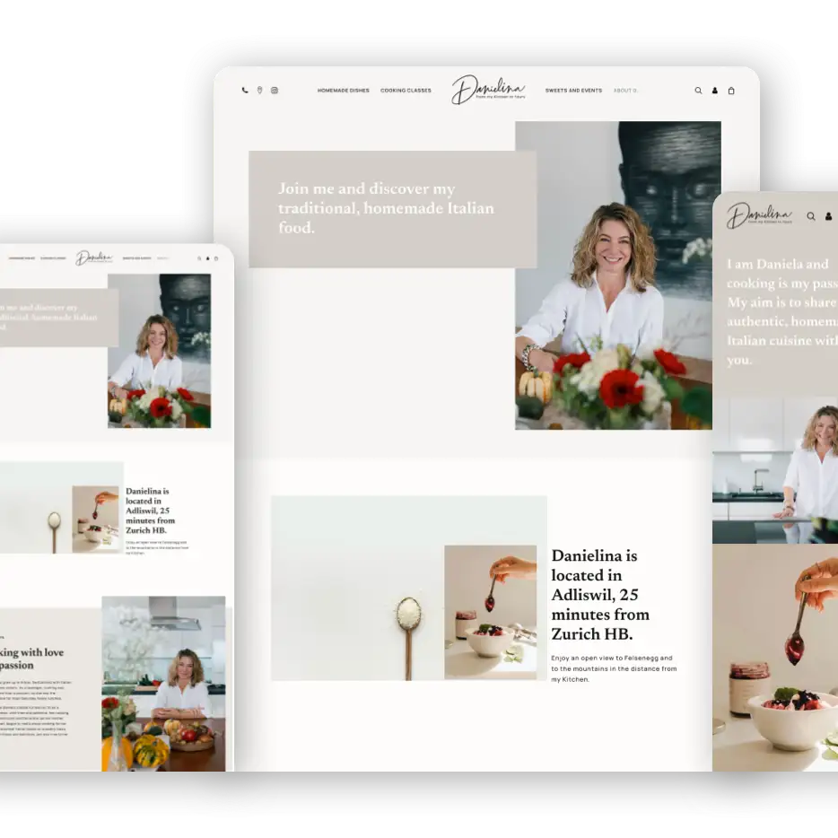 Danielina Individuelle WooCommerce Webshop von Mirjam Herrmann