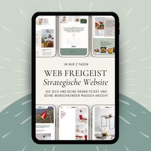 Web Freigeist: Strategische Website
